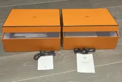 ［新品 匿名配送 送料込み］HERMES 靴 空箱 2つ セット