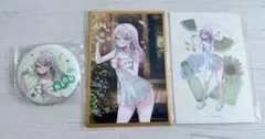 勝利の女神NIKKE くじコレ 缶バッジ・色紙・ポストカード ネオン