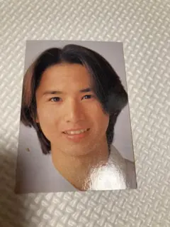 堂本光一 KinKi Kids グッズ プラスチック製ラミネート加工品直筆