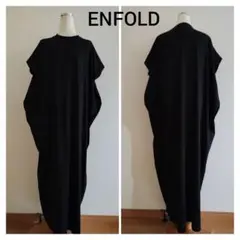 エンフォルドワンピースサイズ38 黒 ENFOLD エンフォルド ワンピース ブラック サイズ：38