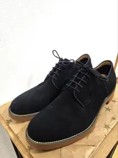 REGAL ネイビー スエード レースアップシューズ