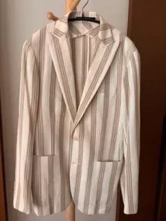 【超美品・リネン】GABRIELE PASINI　スーツ　52　ホワイト　春夏 超美品・リネン】GABRIELE PASINI スーツ 52 ホワイト 春夏 - メルカリ