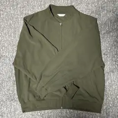 オリーブグリーン ジップアップジャケットＭサイズ