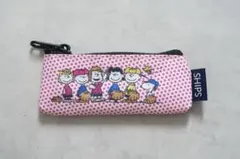 SHIPS × スヌーピー 印鑑ケース ポーチ 小物入れ ピンク ドットのサムネイル