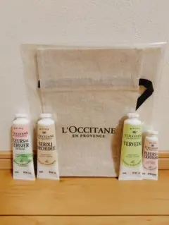L'OCCITANE ハンドクリーム 4本セット ギフト巾着付きのサムネイル