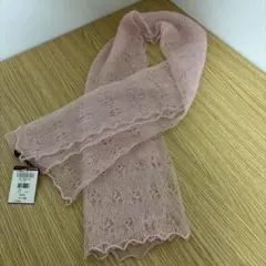 MODA CORRENTE モヘア100%ストール　ピンク　新品未使用品