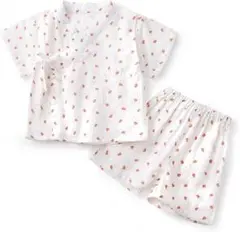 いちご柄コットンパジャマ 110cm