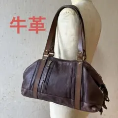 牛本革mspc master-pieceレザーバッグショルダーメンズマスター鞄のサムネイル