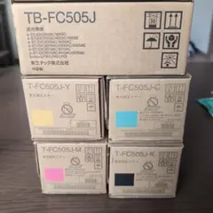 東芝純正トナー T-FC505J 4色セット - メルカリ