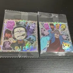 ONE PIECE キャラクターシール 2枚セット　クロコダイル