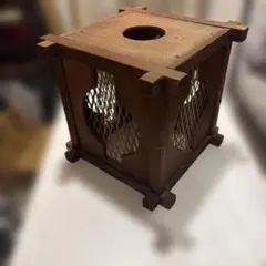 木彫り サイドテーブル 花台 アジアン家具 バリ家具 彫刻 - メルカリ