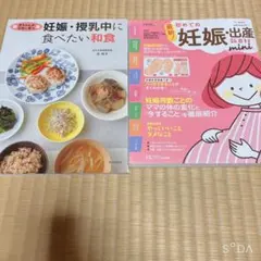妊娠・出産に関する書籍2冊セット