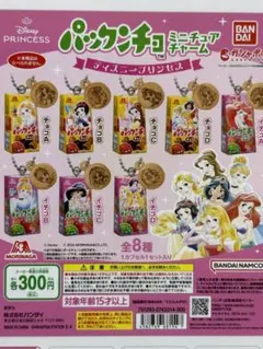 パックンチョ ミニチュアチャーム ディズニープリンセス
