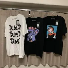 KMB 3枚セット　グラフィック　Tシャツ　ポップ　アートデザイン
