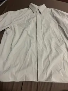 ZARA ライトベージュ ワイドシャツ Lサイズのサムネイル