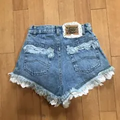ジーンズ&レースショートパンツのサムネイル