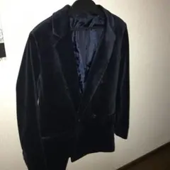 ベロア テーラードジャケット