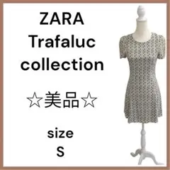 ZARA Trafaluc collection ザラ 半袖 ワンピース S