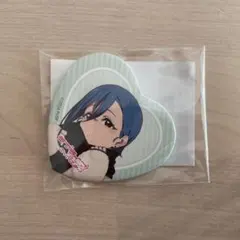 ラブライブ くじ引き堂 D賞 ハート缶バッジ 若菜四季