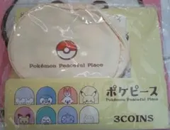 匿名配送　3COINS ポケピース エコバッグ ポーチ付き