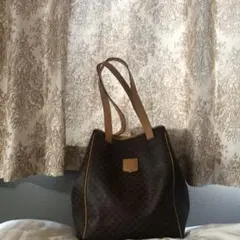 オールドセリーヌ CELINE 特大トートバッグ　トリオンフ　マカダム
