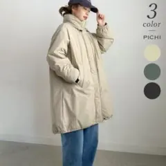 PICHI ピイチ　モンスターコート　2024年ベージュ