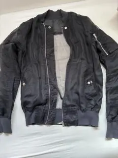 Rick Owens リックオウエンス　ボンバージャケット　シルク　コットンのサムネイル