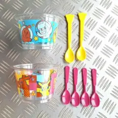 New値下げ品‼　31アイスクリーム　ポケモン　コラボ　カップ　スプーン