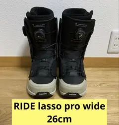 2026年最新】RIDE ライド スノーボード ブーツ メンズ LASSO PRO WIDE