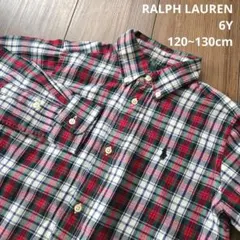 【RALPH LAUREN】長袖 シャツ ブラウス チェック柄