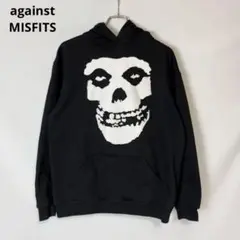 against MISFITS アゲインスト ミスフィッツ パーカー 黒 L