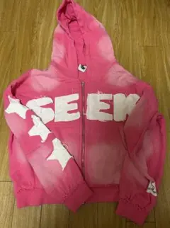 817 パーリーゲイツ 定価30,800円 オンブレチェック柄パーカー 0 S