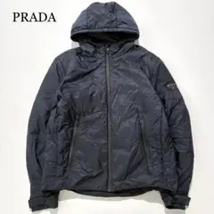 PRADA シルバー ナイロンジャケット 三角プレート Art.SGH466 - メルカリ