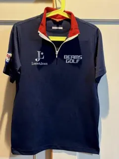 BEAMS GOLF ネイビー ポロシャツ Lサイズ BEAMS GOLF（ビームス ゴルフ） ポロシャツ ORANGE LABEL / USシリーズ