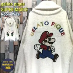 gelato pique　ジェラートピケ　ルームウェア　マリオ　コラボ