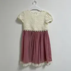 【美品】キャサリンコテージ　ワンピース　120