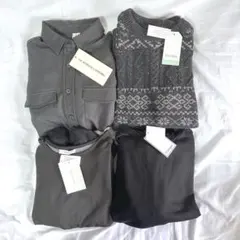 【タグ付き未使用】しまむら・アベイル 4着セット まとめ売り Mサイズ Lサイズ