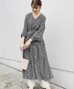 SHIPS★ カッセンキーネックワンピース