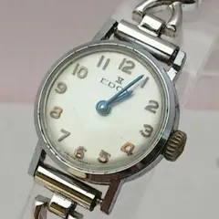 【稼働中・手巻き】EDOX エドックス レディース アンティーク 腕時計スイス製のサムネイル