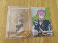 にじさんじ 8周年 ランダムメタルカード クリアカード 皇れお 蝸堂みかる