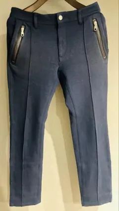 MARK & LONA ネイビー スリムフィットパンツ