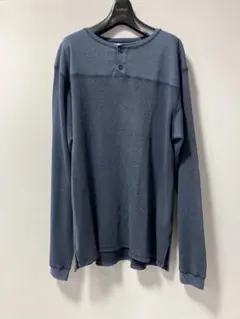 nonnative ヘンリーネック ワッフルカットソー ネイビーのサムネイル