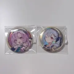 にじさんじ 缶バッジビスケット 壱百満天原サロメ 葉加瀬冬雪 まとめ売り