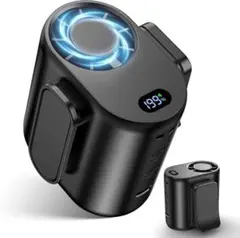 腰掛け扇風機 ベルトファン 超高速モーター 爆風 4WAY 5200mAh 新品