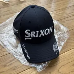 Srixon キャップ　刺繍サイン入り　松山英樹　サイン入りキャップ　スリクソン