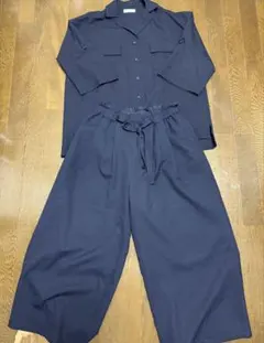 AFTERNOONTEA ネイビーセットアップ　アフタヌーンティー