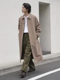 steven alan ステンカラーコート ベージュ Lサイズ - メルカリ
