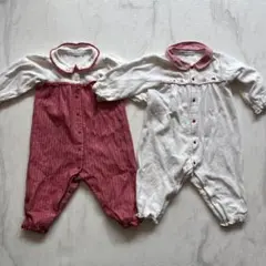 ファミリアロンパース2点セット