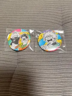 ヒロアカ コレクション缶バッジ プチ 幼少期 爆豪 緑谷