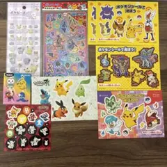 ポケモン シール ステッカー きらきら ホログラム 非売品 シール交換